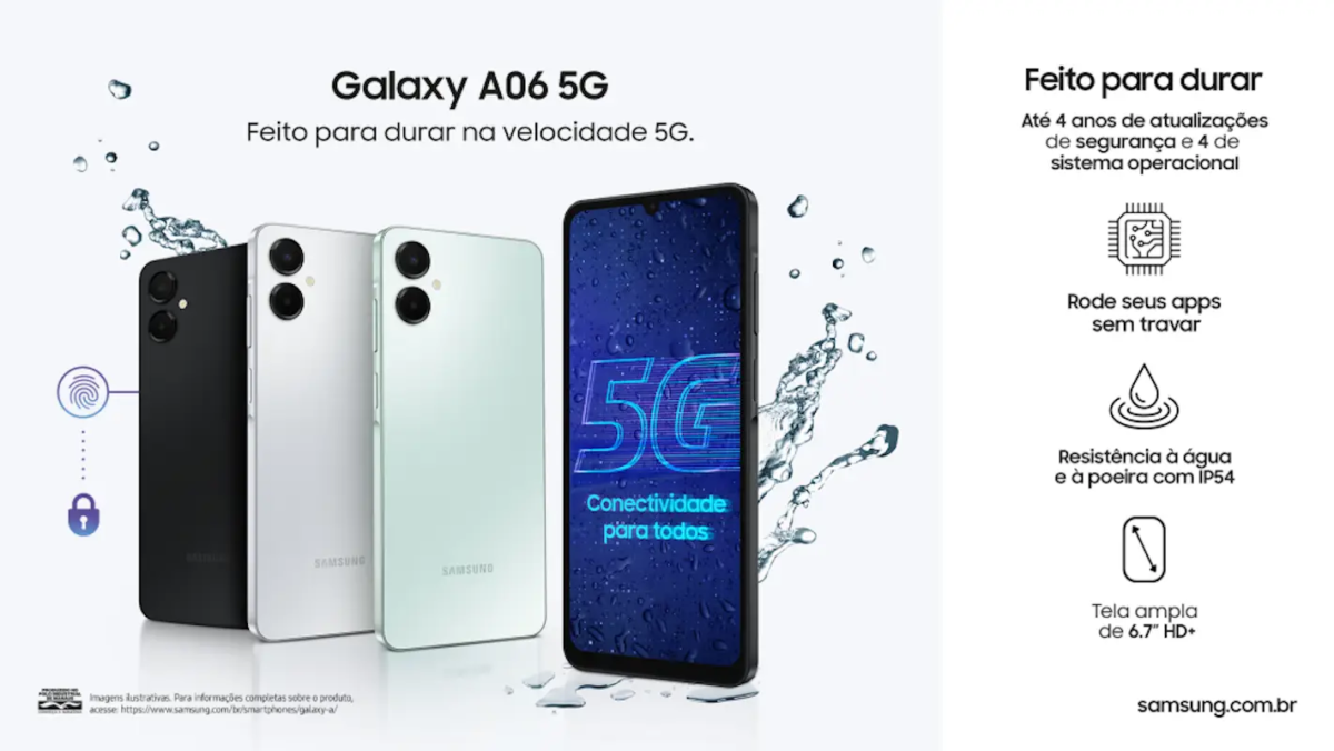 galaxy a06 5g lancamento oficial