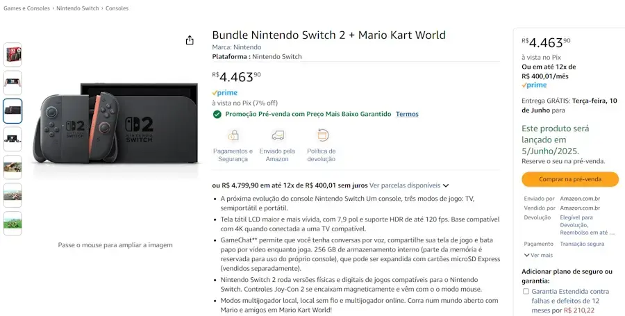 nintendo switch 2 bundle amazon