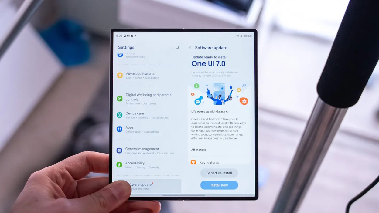 one ui 7 update brasil