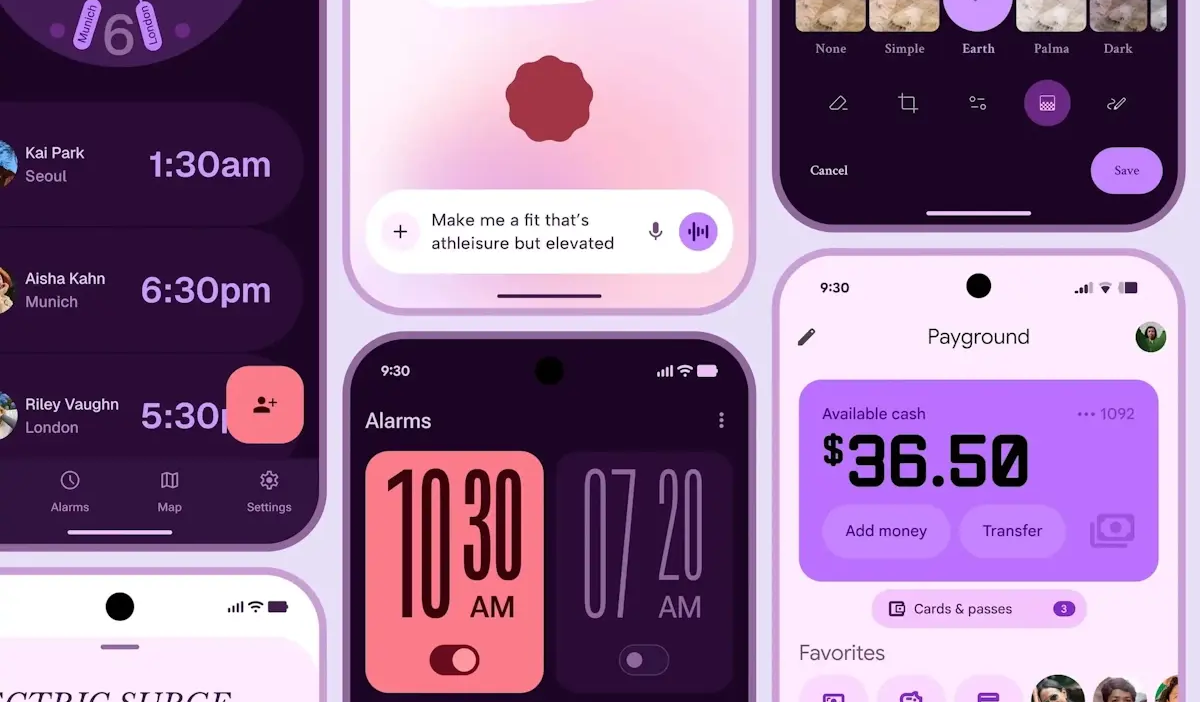 android 6 material 3 expressive mudancas visuais