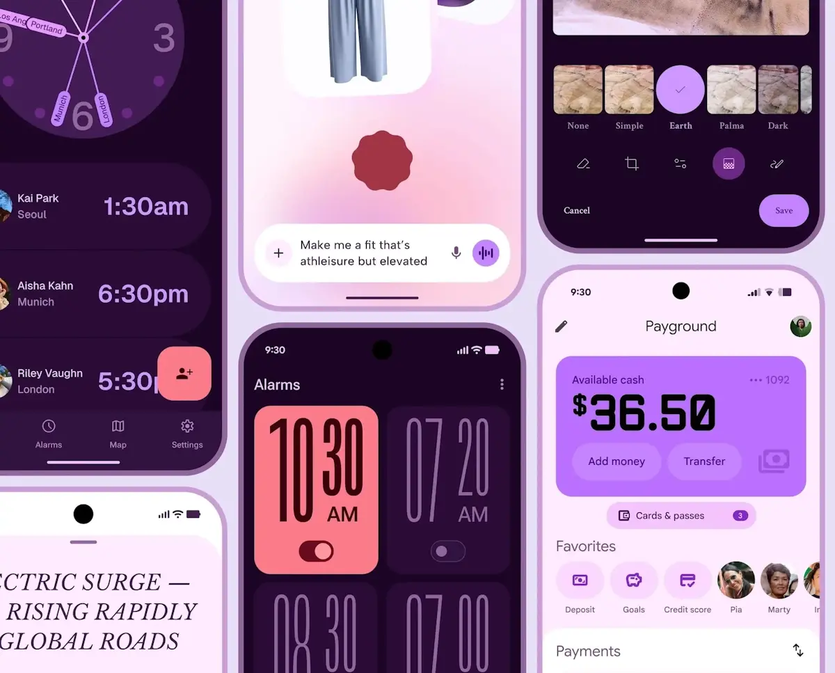android 6 material 3 expressive mudancas visuais
