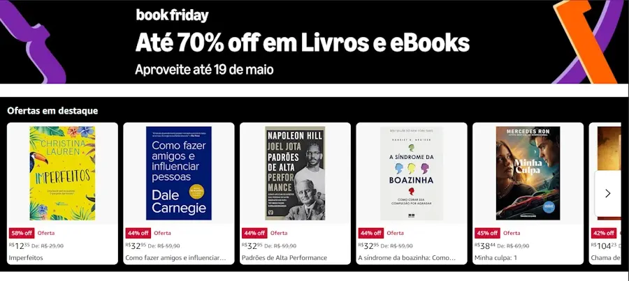 Leitura à vontade por R$ 1,99? Oferta do Kindle Unlimited encerra hoje book friday 2025