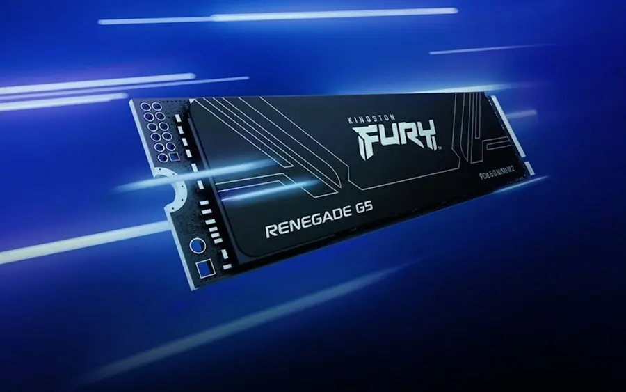 Kingston traz ao Brasil SSD PCIe 5.0 com até 14.800 MB/s de leitura fury renegade g5 brasil