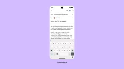 google novo visual