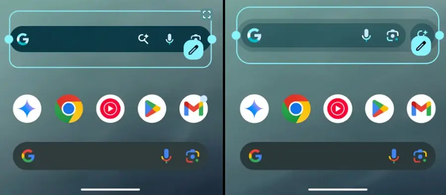 Google muda visual do widget de busca no Android que ganha estilo translúcido google widget busca