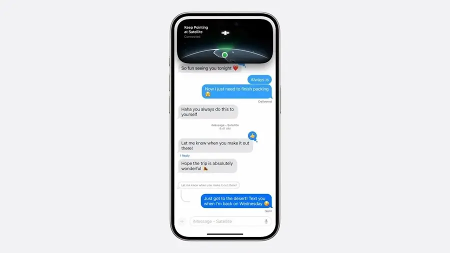 iOS 18.5 beta ativa conexão via satélite na linha iPhone 13 iphone 13 satelite
