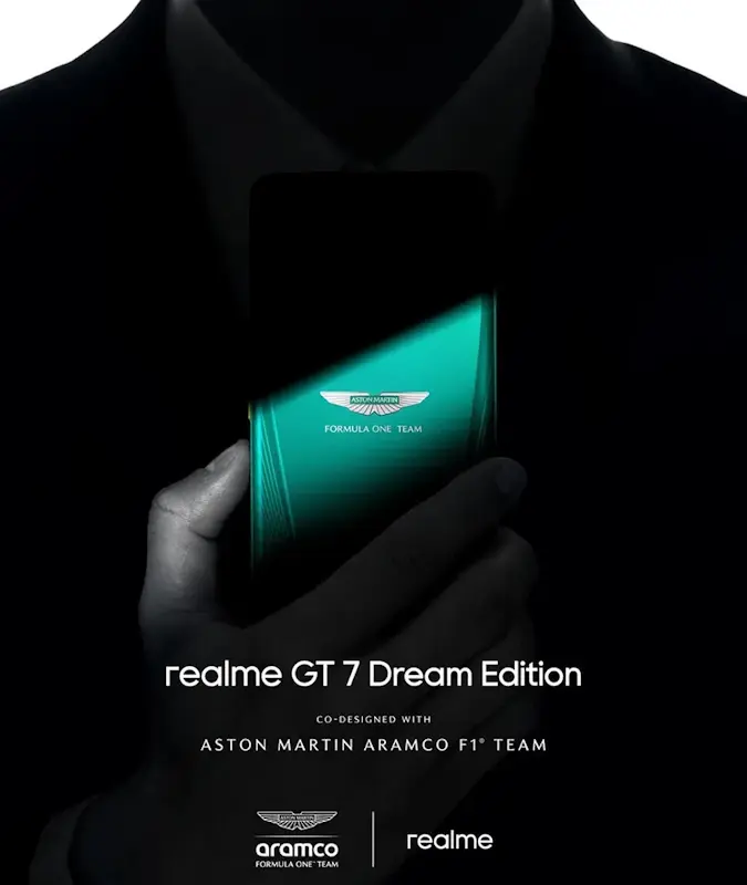 realme GT 7 será o primeiro com Dimensity 9400e no mundo realme gt 7 dream edition