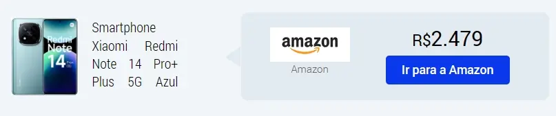 Redmi Note 14 Pro Plus despenca de preço na Amazon redmi note 14 pro plus oferta