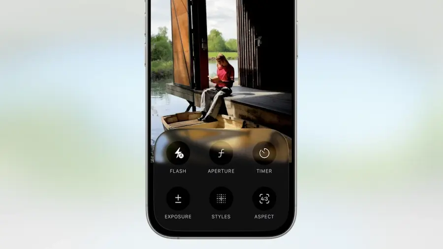 iOS 26 é anunciado com visual totalmente novo, integração com IA e até app para games ios 26 camera