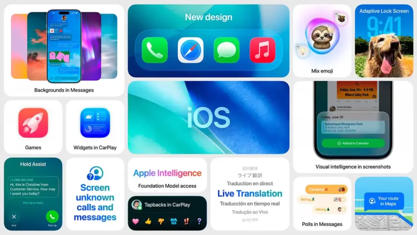 ios 26 novo beta